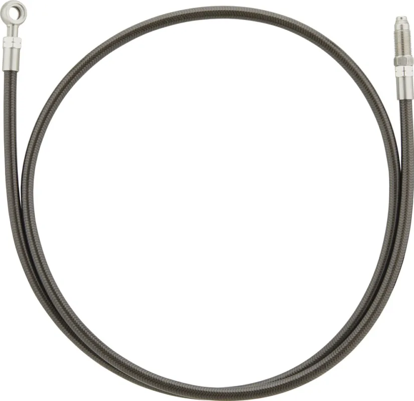 Trickstuff Goodridge Bremsleitungskit Banjo / gerade für Maxima / Direttissima - carbon-silber | 900 mm Bestpreis