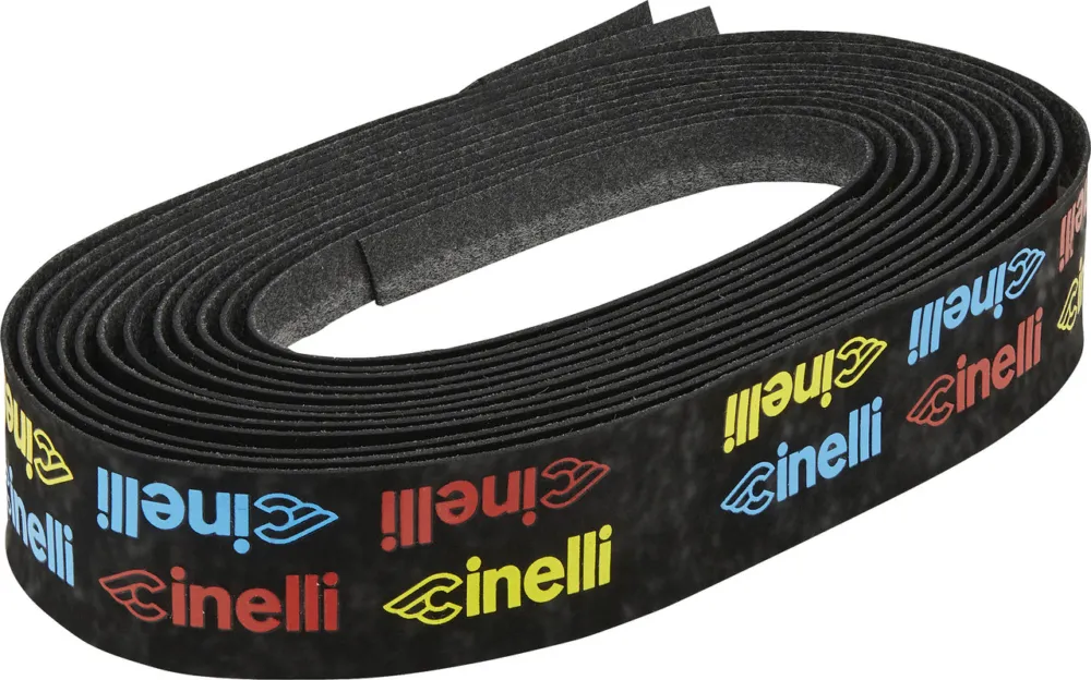 Neue Kollektion Cinelli Logo Velvet Lenkerband - color mix