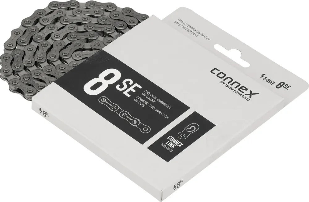 Schneller Versand Connex 8SE 8-fach E-Bike Kette - silber | 124
