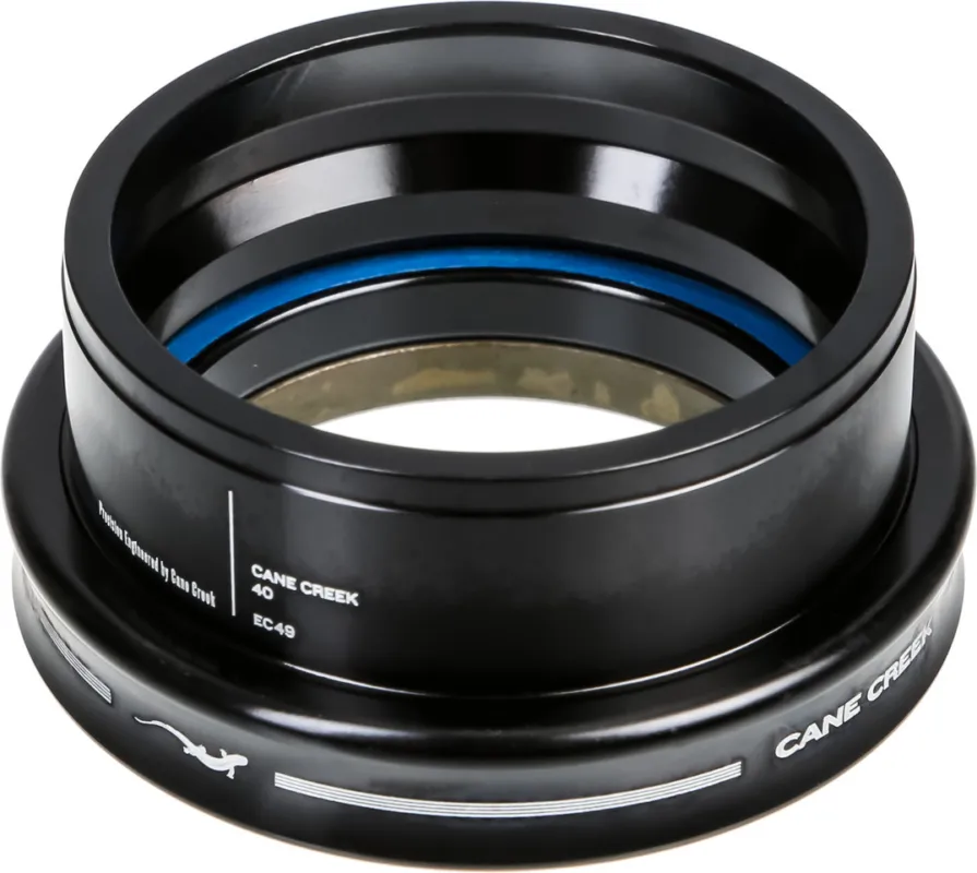 Kostenloser Versand Cane Creek 40er EC49/40 Steuersatz Unterteil - black | EC49/40