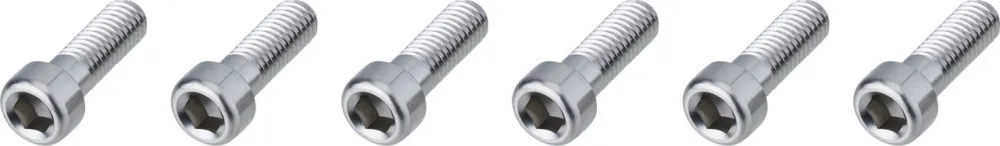 Burgtec Vorbauschrauben Titan für Enduro MK2 / MK3 - silver Billig