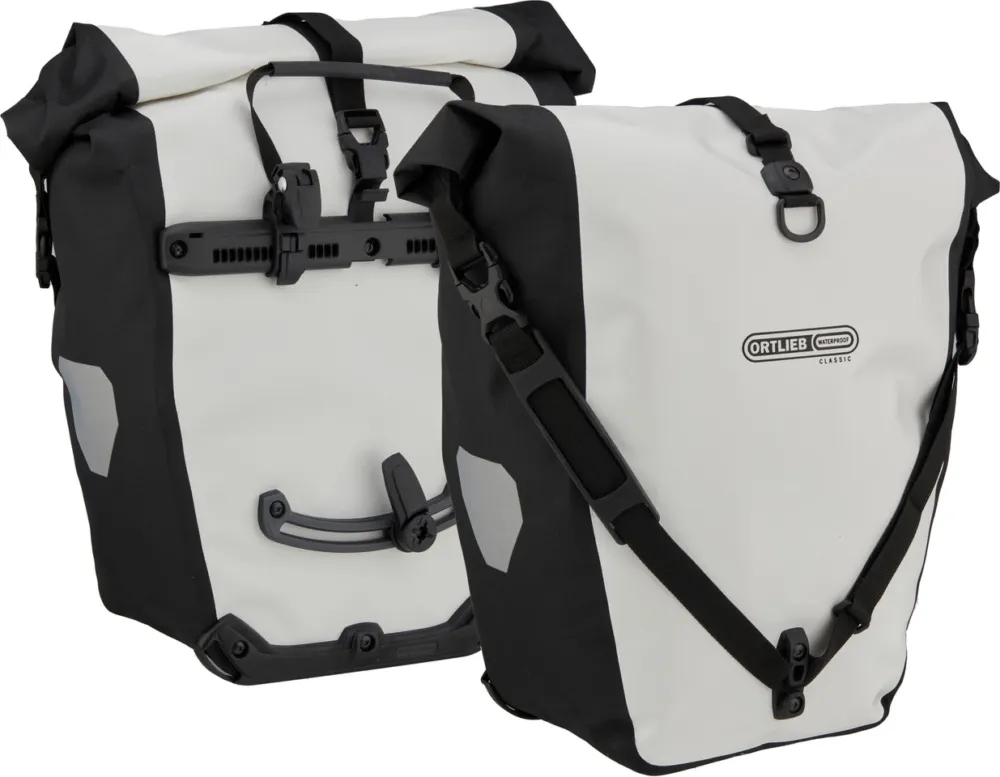 Angebot ORTLIEB Back-Roller Fahrradtaschen - weiß-schwarz | 40000 ml