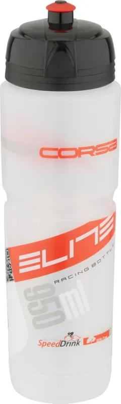 Elite Maxi Corsa Trinkflasche 950 ml - transparent-rot | 950 ml Nur Für Kurze Zeit