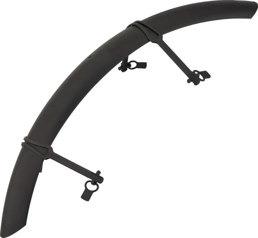 Markenprodukt ORTLIEB Quick Rack Mudguard Schutzblech - black | 72 mm
