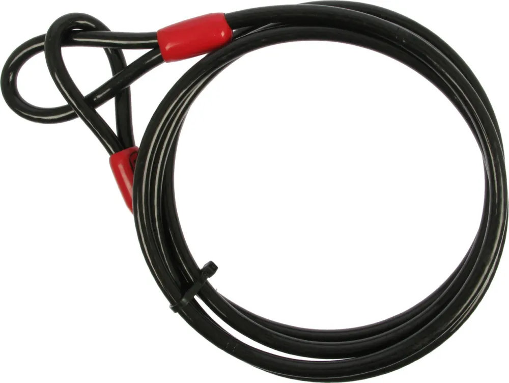 Neuheit ABUS Schlaufenkabel Cobra - schwarz | 10 mm / 500 cm