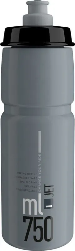 Sonderangebot Elite Jet Trinkflasche 750 ml - grau | 750 ml