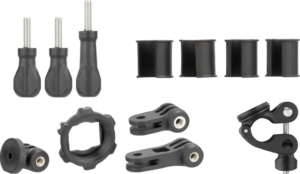 Billig Garmin Lenkerhalterung groß für Virb X/XE/Ultra 30 - schwarz