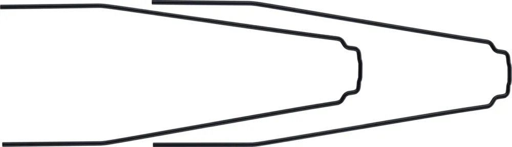 SKS Ersatzstreben für Bluemels Style HR mit ESC V-Adapter - schwarz | 46 mm Echt