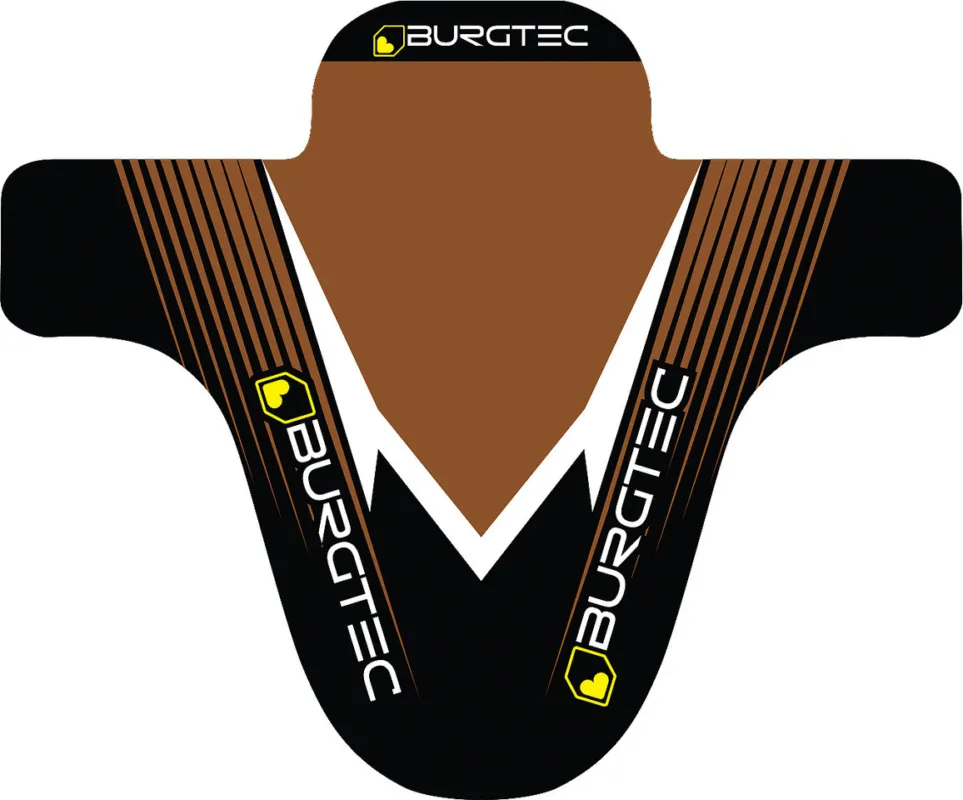 Burgtec Moto Schutzblech - brown-black Kostenloser Rückversand