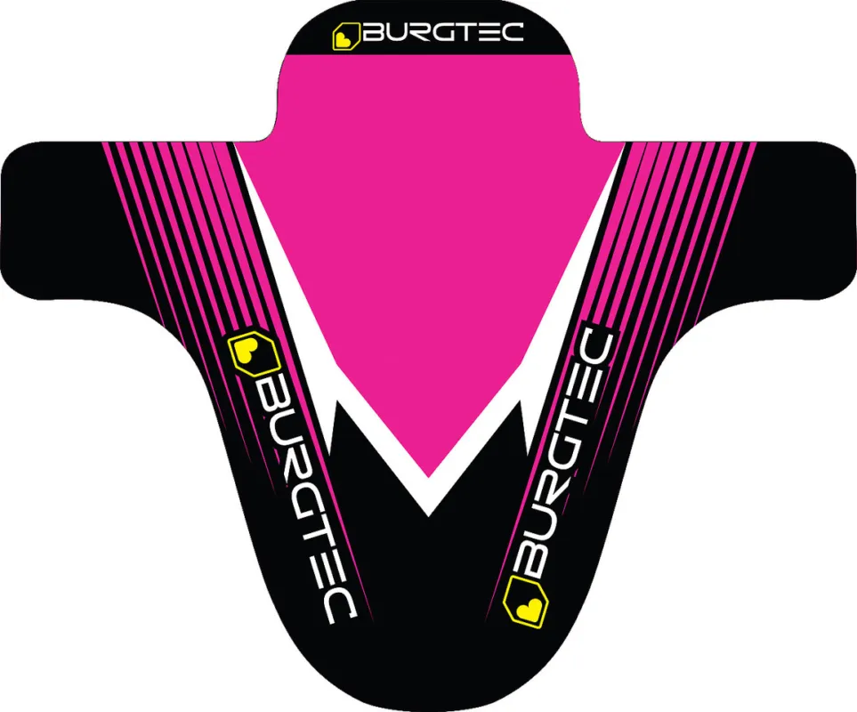 Knallerangebot Burgtec Moto Schutzblech - pink-black