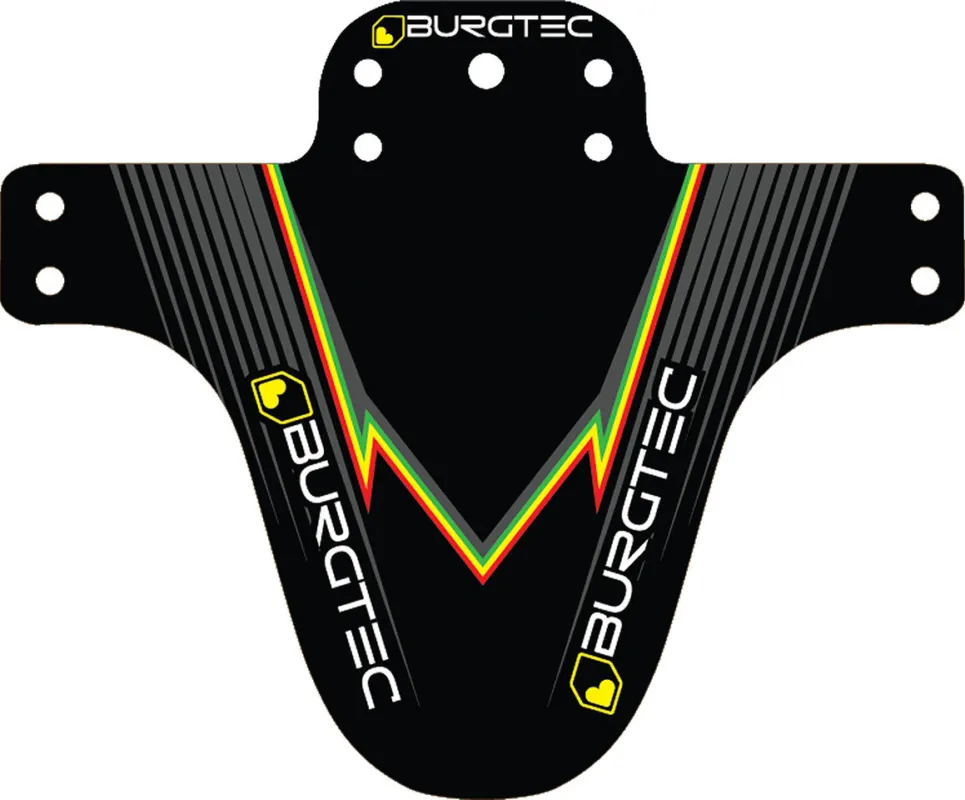 Burgtec Moto Schutzblech - rasta Neuheit