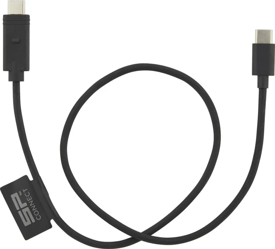 Kostenloser Versand SP Connect USB-C auf USB-C Connector SPC+ Kabel - schwarz