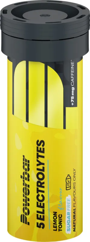 Kracherpreis Powerbar 5Electrolytes Sportgetränk-Brausetabletten - 1 Röhrchen - lemon tonic | lemon tonic