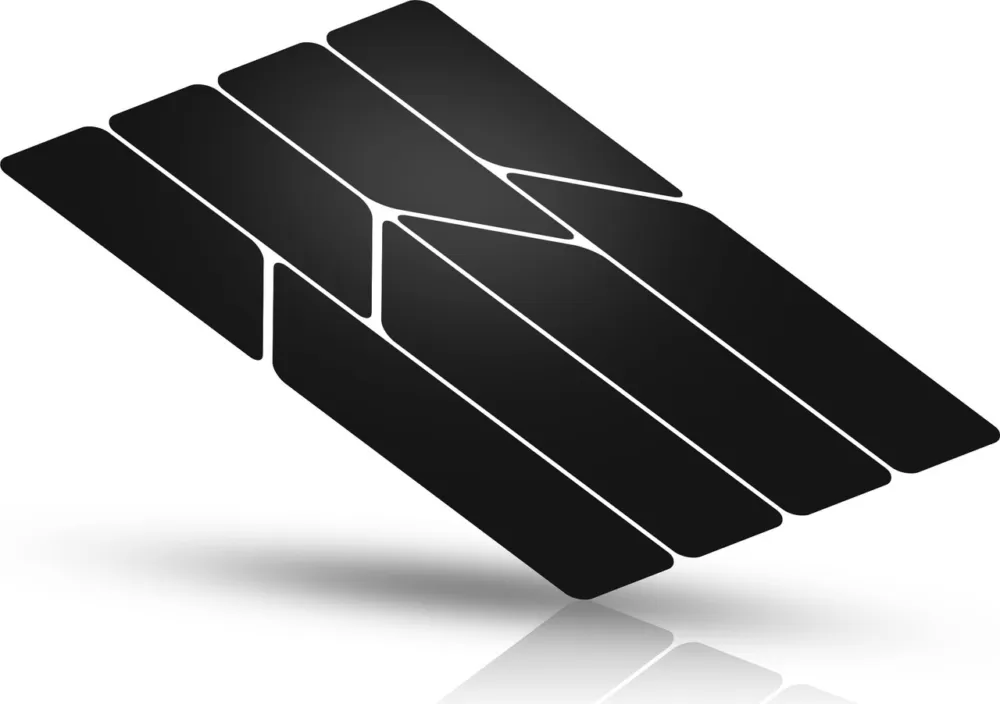 Super-Preis rie:sel design re:flex Rahmen Reflexionsset - black