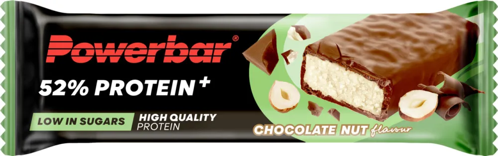 Powerbar 52% Protein+ Proteinriegel - 1 Stück - chocolate nuts Top-Angebot