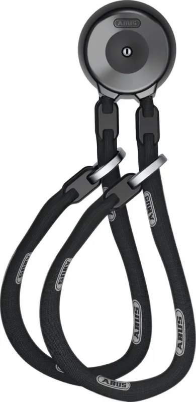 Sale ABUS WCH Wandanker + ACH 9KS TwinChain Einsteckketten - black
