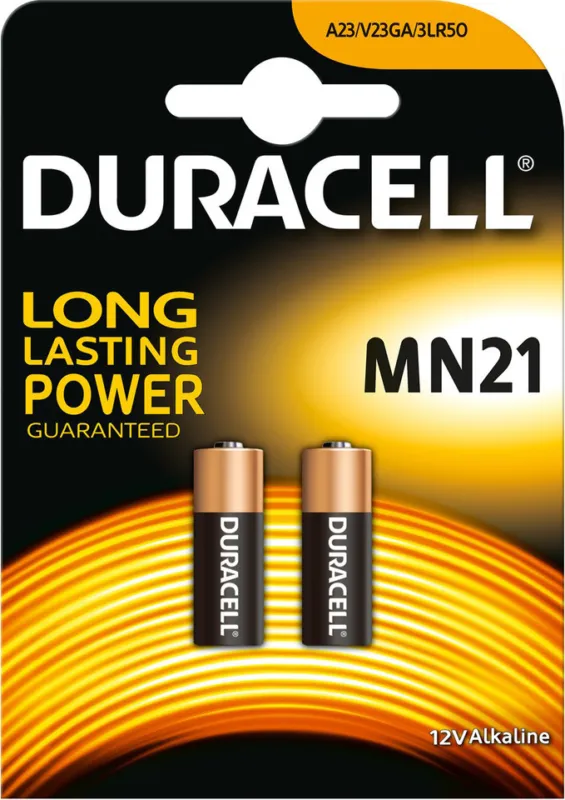 Knallerangebot Duracell Alkalibatterie MN21/LR23 - 2 Stück - universal