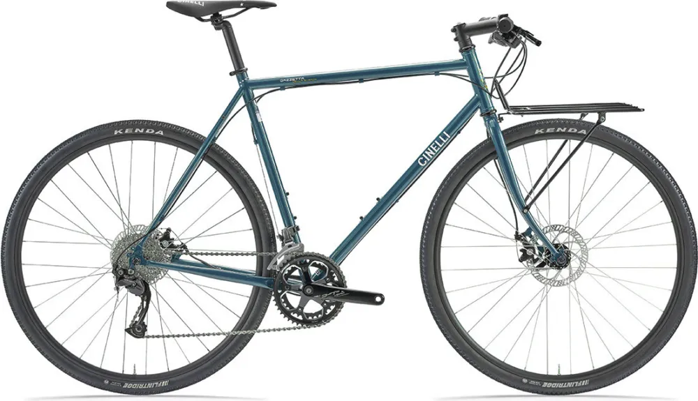 Ausverkauf Cinelli Gazetta della Strada Fahrrad - blue sea | 560 mm | 55 mm | 28" | XS | 170,0 mm