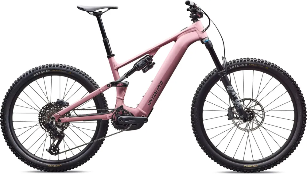 Specialized Turbo Levo 4 Comp Alloy 29"/27,5" E-Mountainbike - satin dusky pink-cypress metallic | 155,0 mm | 160 mm | 44 mm | XXL | 29" (VR)/27,5" (HR) Sonderangebot