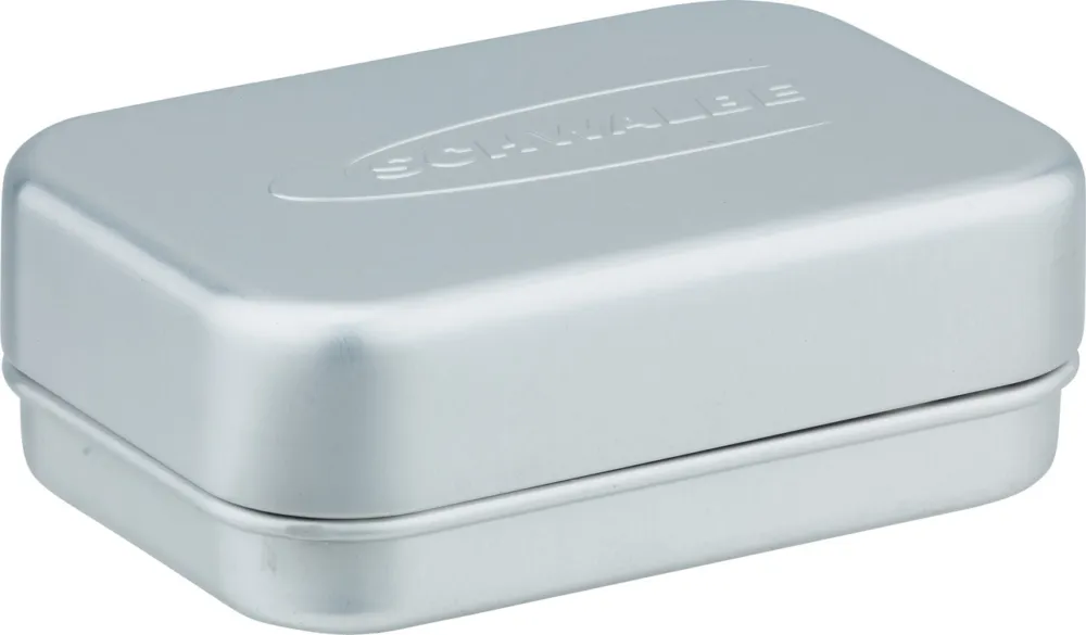 Top-Preis Schwalbe Alu Box für Natural Bike Soap - silber