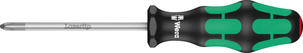 Wera Kreuzschlitz-Schraubendreher 350 PH - schwarz-grün Nur Für Kurze Zeit