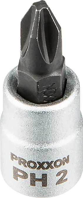 Proxxon 1/4" Kreuzschlitzschrauben-Einsatz - silber | PH 1 Super-Preis