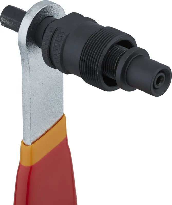 Saisonangebot Unior Bike Tools Kurbelabzieher 1661.3/4DP mit Griff für Shimano Octalink und ISIS - red