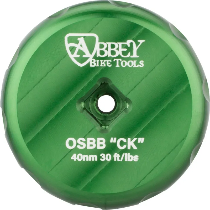 Abbey Bike Tools Bottom Bracket Socket Single Sided für Chris King - green Sonderangebot
