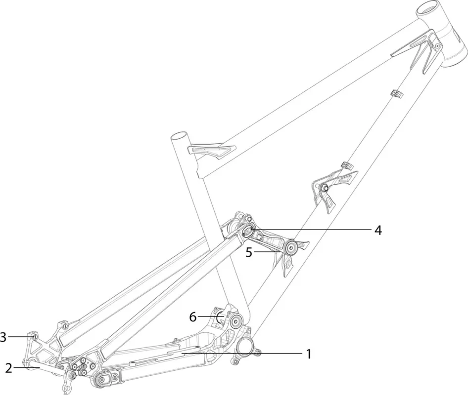 Angebot Nicolai Ersatzteile Ion 16 Rahmen - 4 | schwarz/rechts