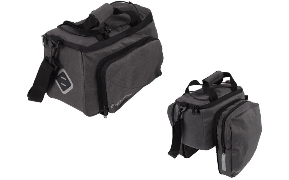 Atran Velo System Fahrradtasche Zap 33x20x16cm, grau, inkl. AVS Adapter Garantierte Lieferung
