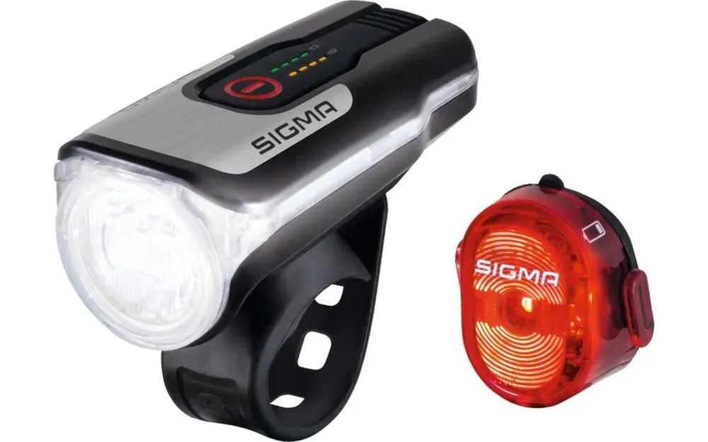 Beliebt LED-Akku-Beleuchtungs-Set Sigma Aura 80 USB, inkl Nugget II