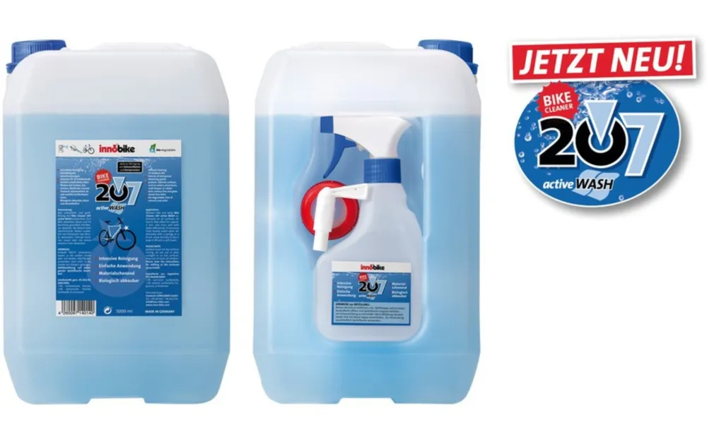 Top-Preis Bike Cleaner 207 Active Wash Innobike 6000ml, Kanister, Pumpsprühfl.+Auslaufh