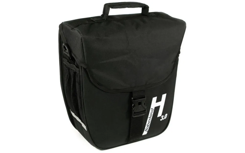 Billig Haberland Einzeltasche Basic 3.0 schwarz, 31x35x12cm, 14ltr