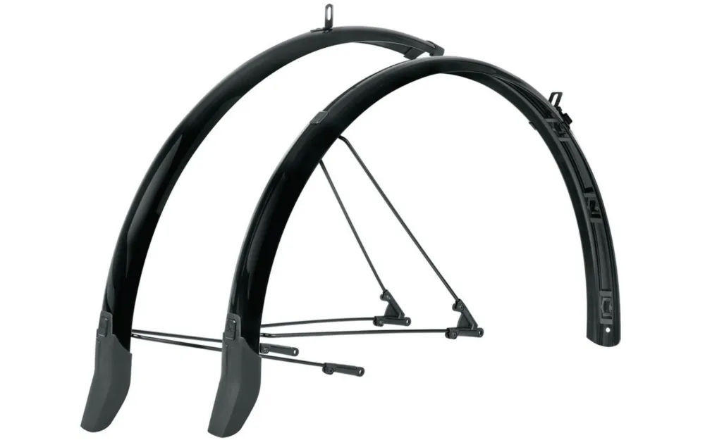 SKS Schutzblech-Set Bluemels Cable Line 28",55mm,sw,inkl. Streben,Schiebebrücke Mega-Angebot