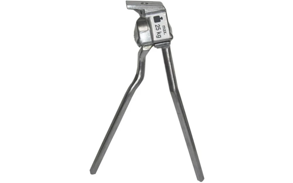 Heißes Angebot Pletscher Zweibeinständer Alu silber L - lang 320 mm