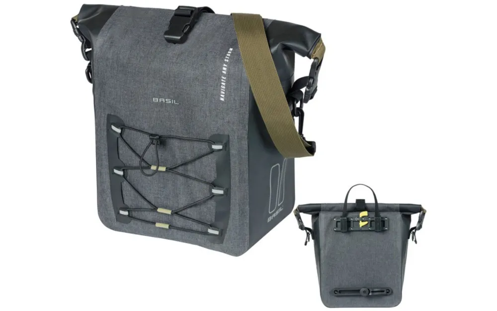 Meistverkauft Basil Einzelpacktasche Navigator Storm - 12-15ltr