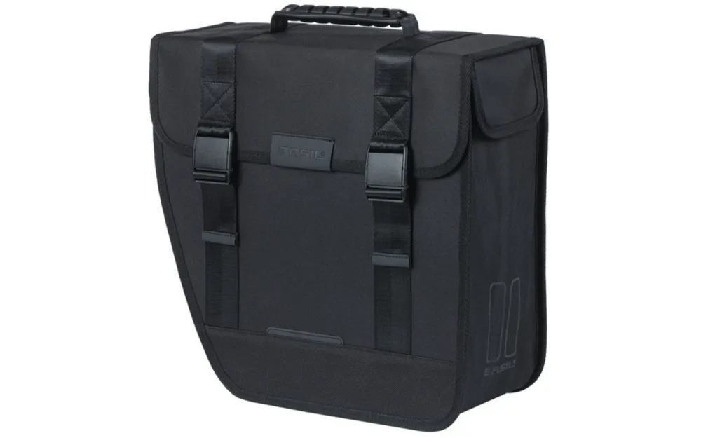 Top-Seller Basil Einzelpacktasche Tour links schwarz, 34x14x34cm, 14 ltr