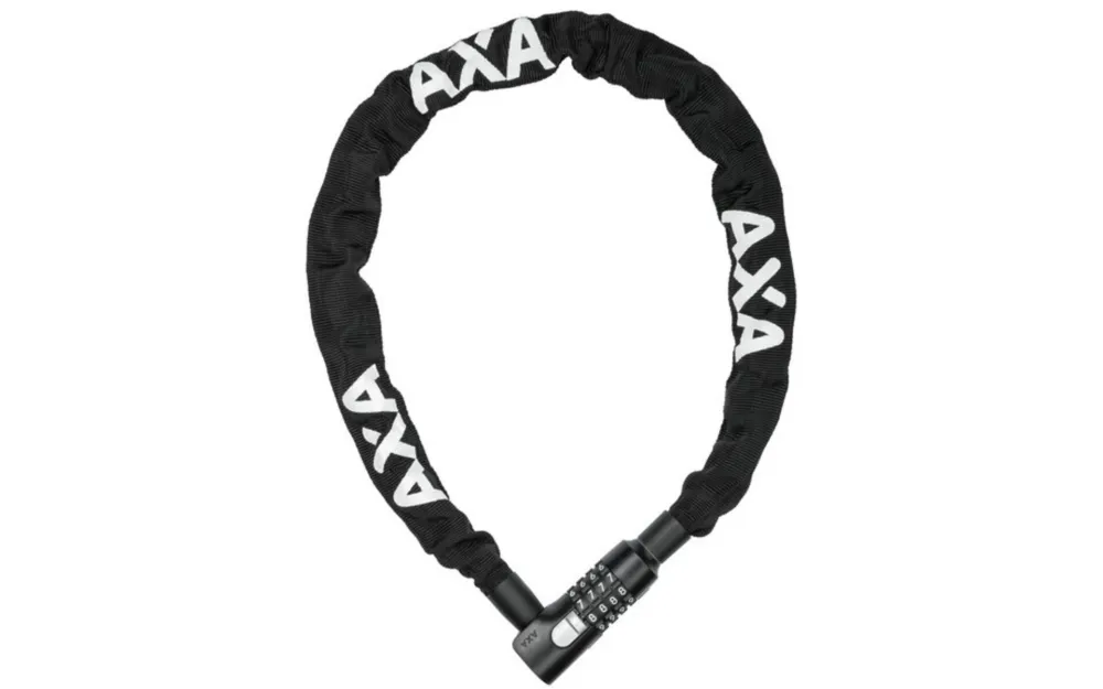 Heißes Angebot Kettenschloss Axa Absolute 90/5 Code Länge 90cm, Stärke 5mm, schwarz