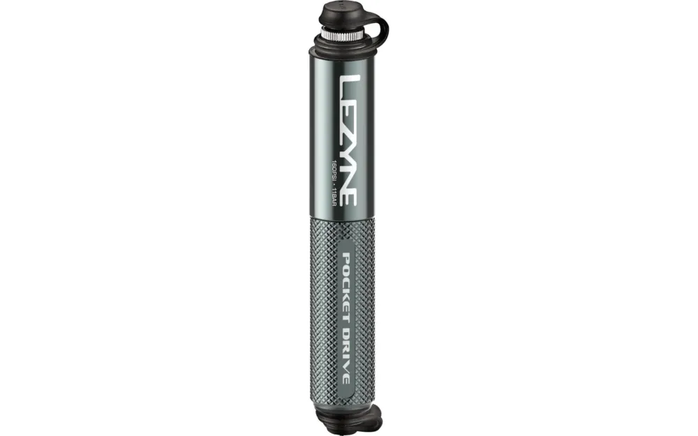 Lezyne Minipumpe CNC Pocket Drive hellgrau-glänzend Garantierte Lieferung