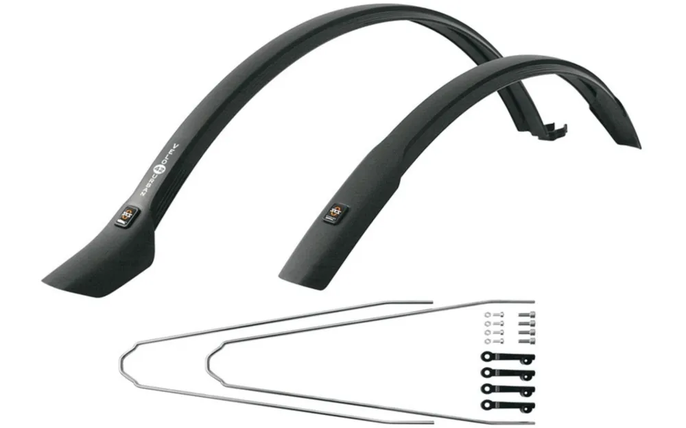 Bestseller SKS Steckblechset Velo 42 Urban 28", 42mm, schwarz, inkl. Strebensatz