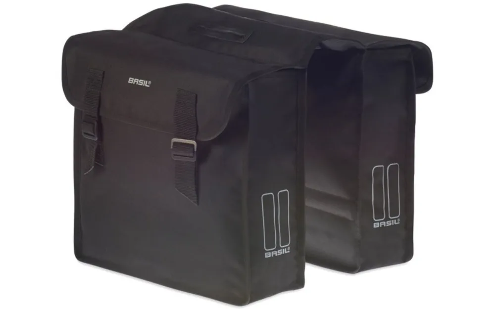 Preiswert Basil Doppelpacktasche Mara schwarz, 33x11x30cm, 26 ltr
