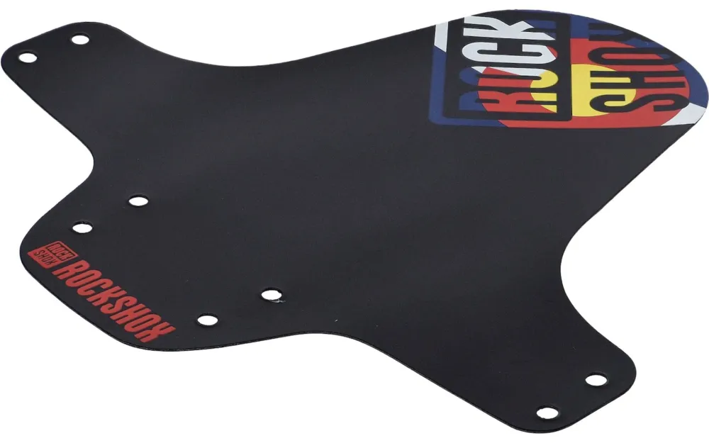Günstig Rock Shox Fender MTB universal vorne sw+Colorado Flagge Print
