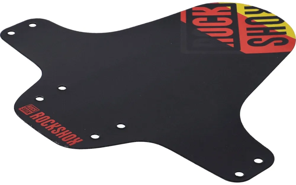 Ausverkauf Rock Shox Fender MTB universal vorne sw+Deutschland Flagge Print