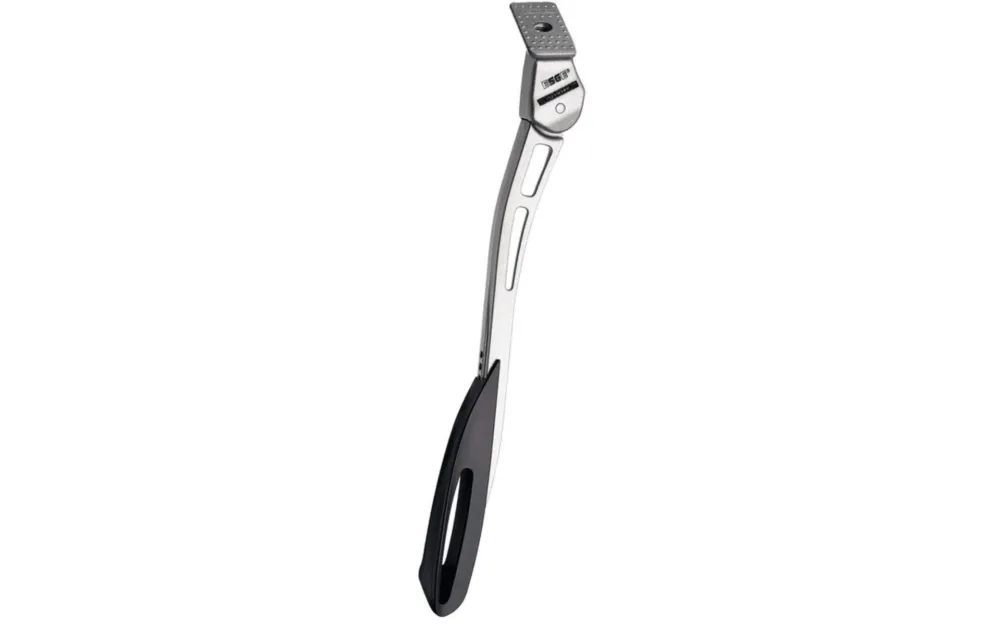 Letzte Chance Pletscher Seitenständer Zoom 26-29" silber, verstellbar