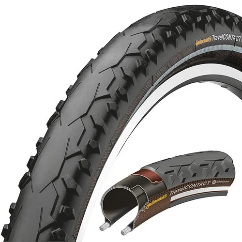 Continental TravelContact Draht, schwarz / Duraskin 37-622 Neuheit
