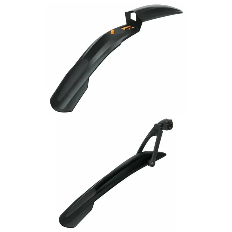 Begrenztes Angebot SKS Schutzblech-Set 1 x Shockblade DARK 26+27,5 Zoll + 1 x X-Blade DARK 26+27,5 Zoll