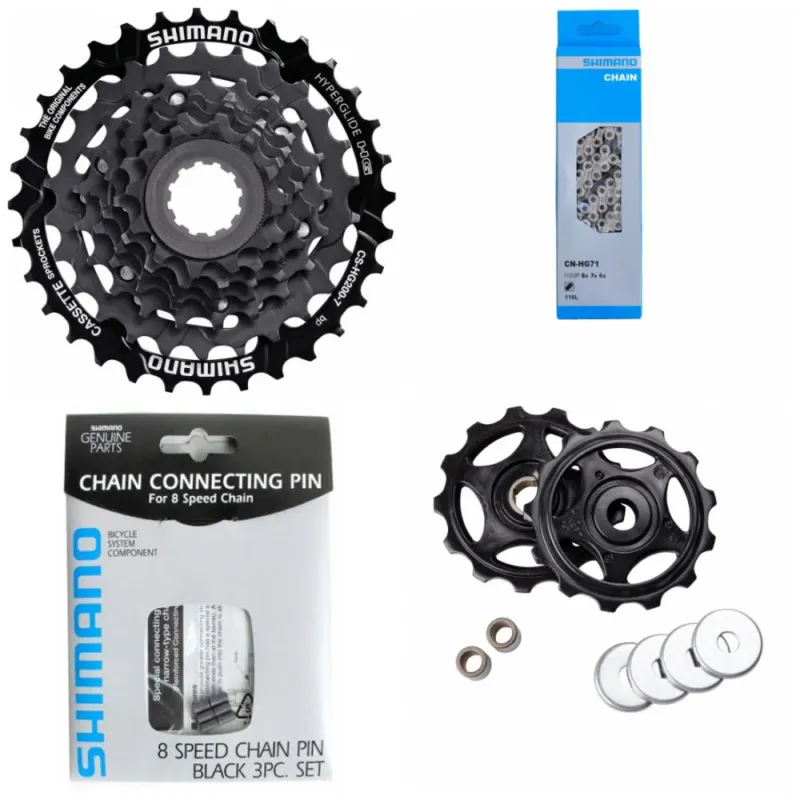 Shimano Antriebsset Kassette CS-HG200 7-fach 12-32 Zähne 4-teilig Geprüft