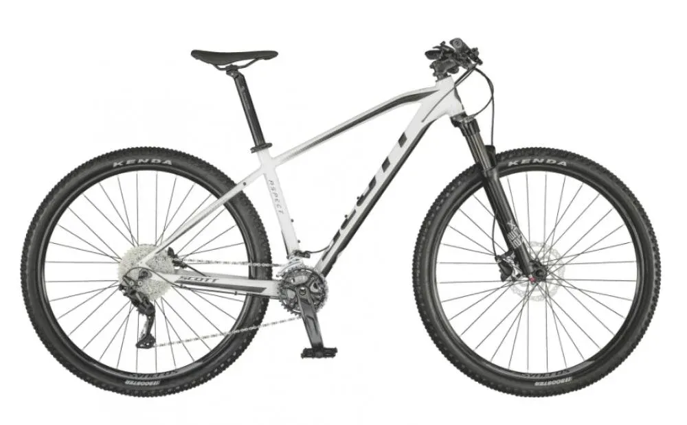 Kracherpreis Scott Aspect 930 pearl white (2021), Gr. M