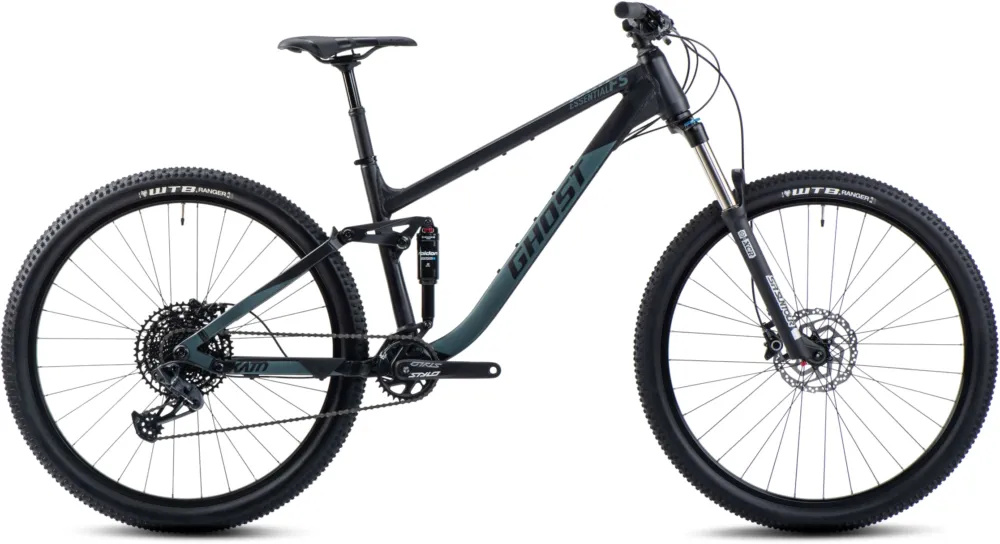 Angebot Ghost Kato FS Essential AL - 29 Zoll - Fully - black/metallic green bay - matt - Größe 41,5 CM