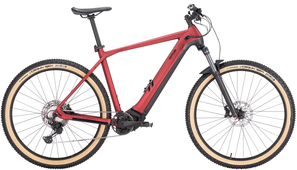 Markenprodukt Kettler E-Transhill CX11 LG - 750 Wh - 29 Zoll - Diamant - fashion red matt - Größe 44 CM